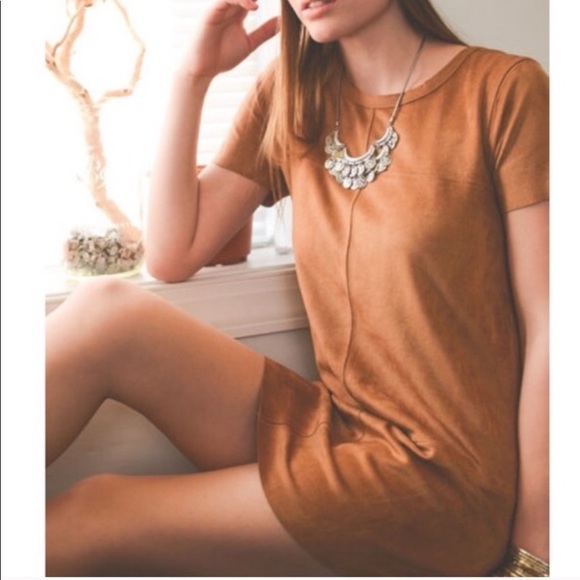 Minkpink faux suede shirt dress - Picture 2 of 9